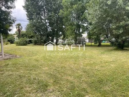 terrain à bâtir plat, 1ère ligne, avec garage 31 m2