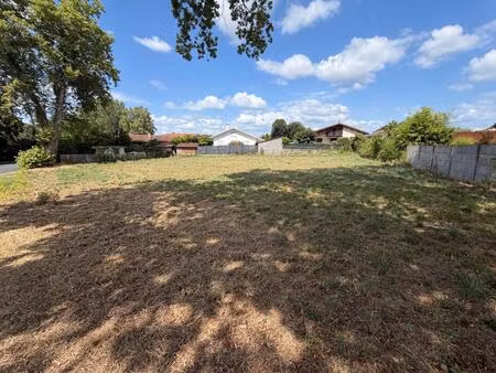 achat terrain 649m² dax 40100