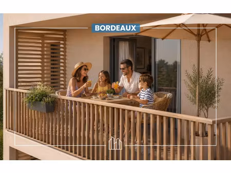 vente appartement neuf 4 pièces 95m2 bordeaux - 429500 € - surface privée