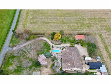 vente maison 10 pièces 435 m² castets et castillon (33210)
