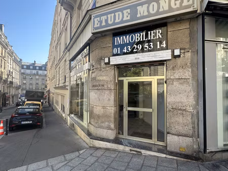 local commercial à louer paris 5e rue monge