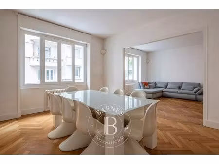 lyon 6 – tête d’or – appartement de 160,33 m² – 4 chambres – deux lots réunis – division p