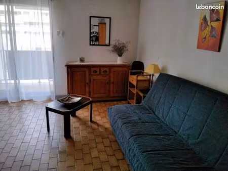 a louer appartement à la grande motte de septembre à juin pour étudiant ou travailleur int