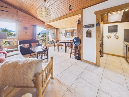 haute savoie (74), à vendre samoens - domaine skiable grand massif - appartement t4 duplex