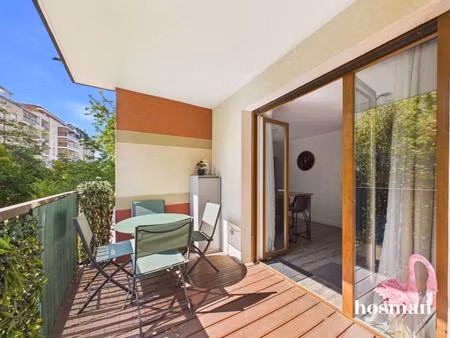 joli appartement t3 de 66 m2, entièrement rénové en 2024 avec balcon de 6m2. villeurbanne 