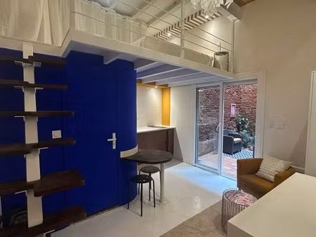 studio mezzanine meublé pont neuf