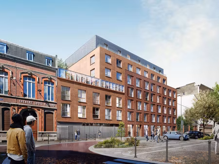 vente programme neuf t1 18 m² roubaix (59100)
