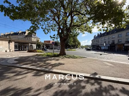 vaucelles 3 pièces traversant, cave, parking et grenier am?