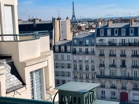 location meublée appartement 1 pièce 30 m² à paris 17ème (75017), 1 290 €