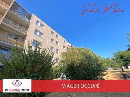 uzès à pieds, en nouveauté et exclusivité appartement de 77 m² en viager occupé avec terra