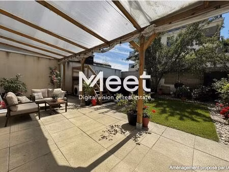 quartier du fort – beau 3 pièces avec jardin de plus de 90 m²