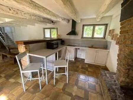 location maison meublé à saint-gouéno (22330) : à louer meublé / 110m² saint-gouéno