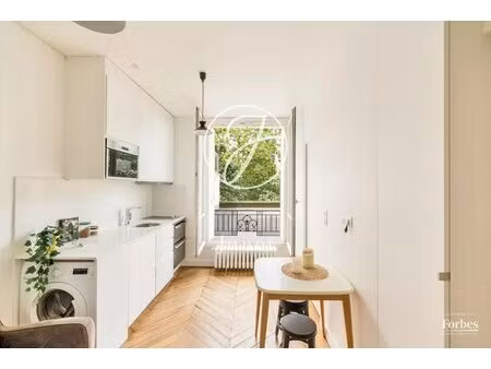paris 18e - caulaincourt - appartement - 2 pièces - 18.24m² - 1 chambre