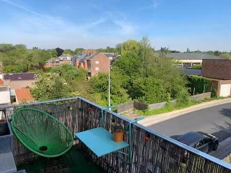 appartement 2 chambres avec garage à louer à braine-l'alleud