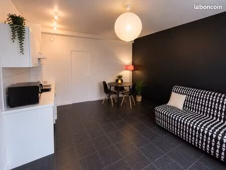 t2 meublé de 38 m² – disponible immédiatement