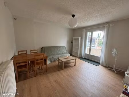 t2 meublé de 45 m² – quartier minimes / négreneys – 650 charges comprises