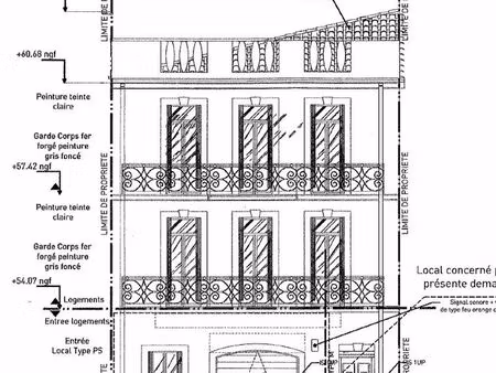 immeuble de rapport - 265 m² habitables – 2 t5 rénovés + grenier aménageable + garage 4/5 