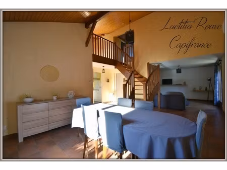 maison 3 chambres, bureau, garage, jardin clos secteur calme