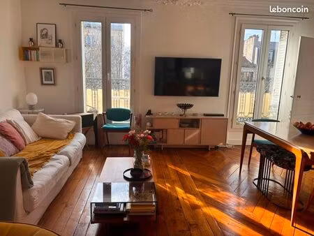 location appartement paria 14 alésia - 63m carrés