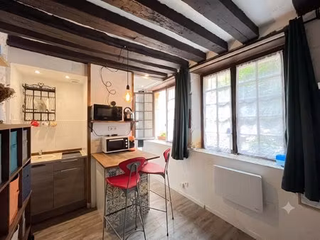 rue mouffetard – charmant studio loué