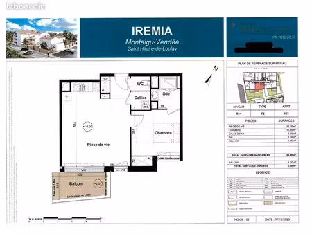 t2 - appartement neuf livré fin d'année 2026