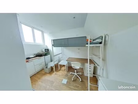 ? studio refait à neuf 12 m² - roubaix bd d'armentières - métro alsace à 100 m