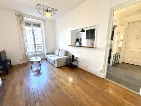 a louer - t1bis meuble de 35.60 m² - cours de la republique villeurbanne