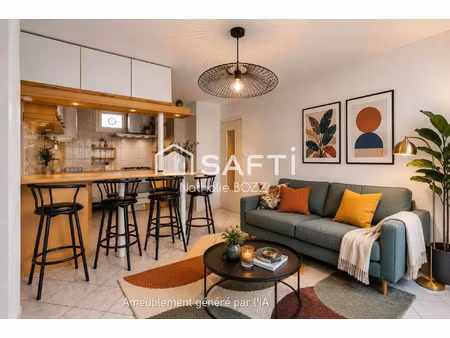 vente appartement 2 pièces 35 m² grenoble (38100)