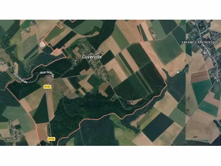 vente terrain 1700 m² à cuverville (27700), 50 000 €