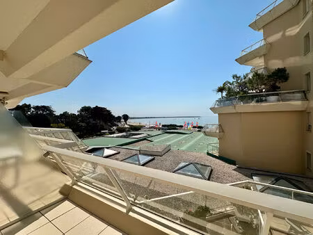la baule, quartier des grands hôtels studio face mer