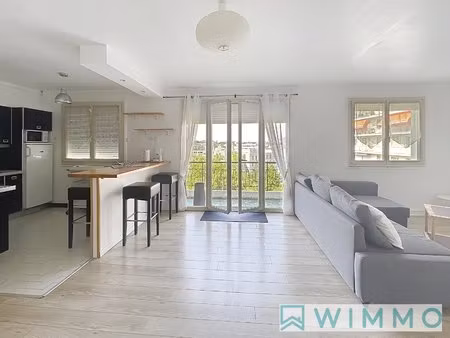 grand t2 meublé de 58.35m² avec balcon