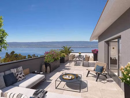 t5 d’exception - attique - 263 m² proche du lac à thonon-les-bains