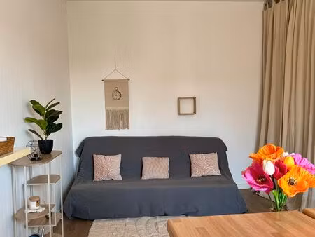 charmant studio lumineux meublé avec jardin partagé – gare de villeurbanne