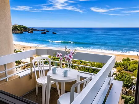 biarritz centre ville -studio front de mer