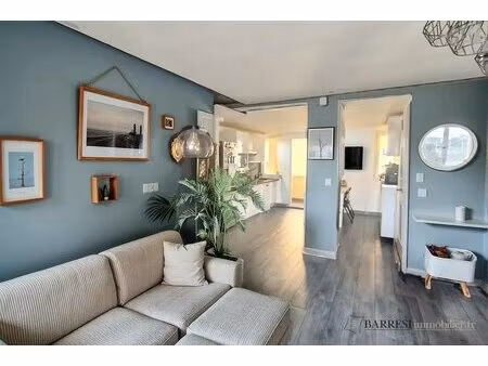 toulon ouest, t4 vendu loué, dernier étage, parking, dpe b