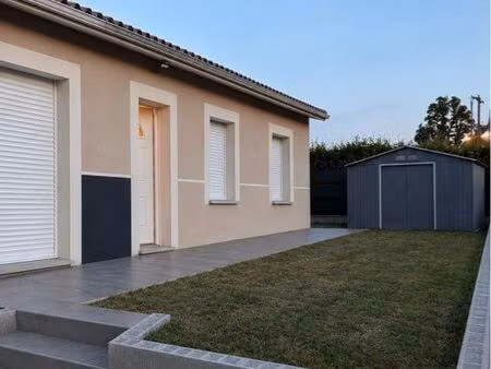 maison contemporaine de plein pied 85m2