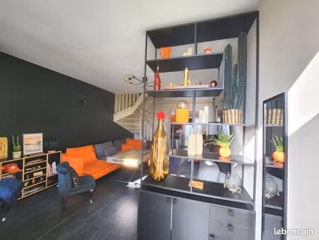 maison meublée 3 pièces – centre d’orgerus – bail mobilité 1 mois - jardin privatif + 2 pl