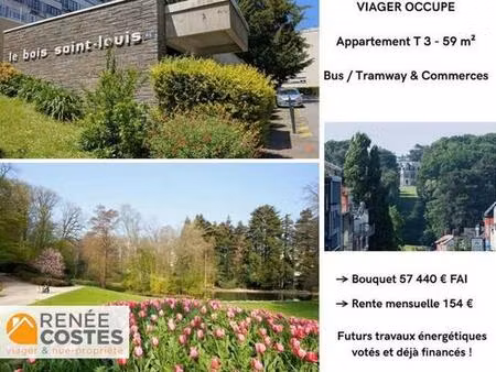 viager occupé - f77 ans - orvault (44700)