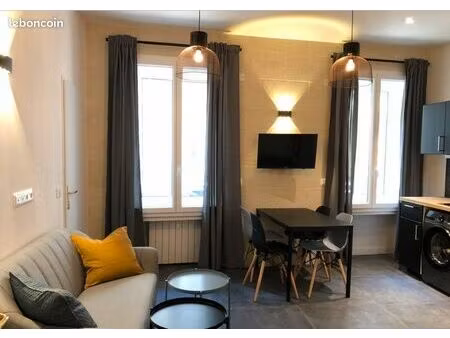 loue appartement 2 pièces meublées centre-ville toulouse