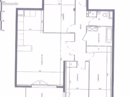 appartement 4 pièces 91 m²
