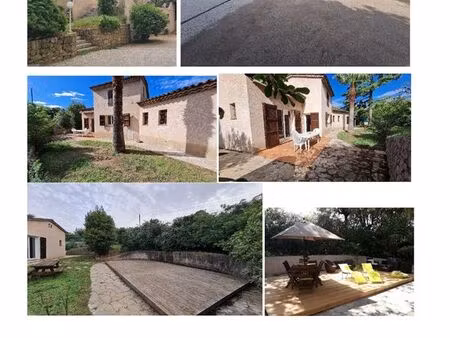 location villa sur roquefort les pins