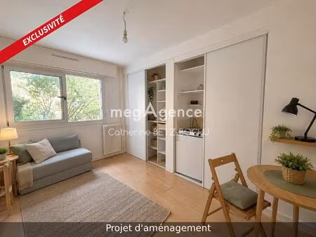 studio 15 m² à enghien-les-bains : lac, commerces et gare à pied