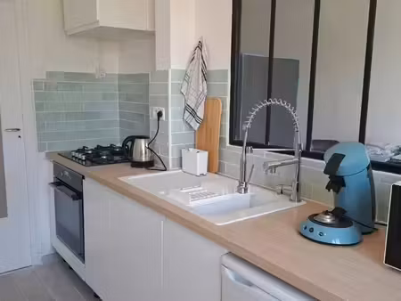 jolie studio meublé à la rochelle avec jardin