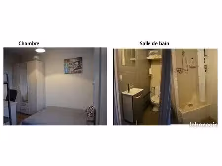 location meublée 2 pièces - 1 chambre - 23 m² - eligible apl - 710 cc