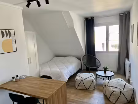 a louer - agence giboire - studio meuble de 16.45 m² - rennes gare centre ville