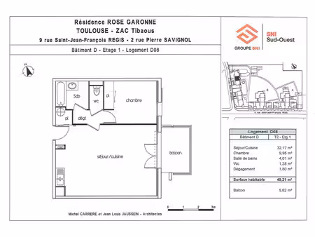 appartement t2