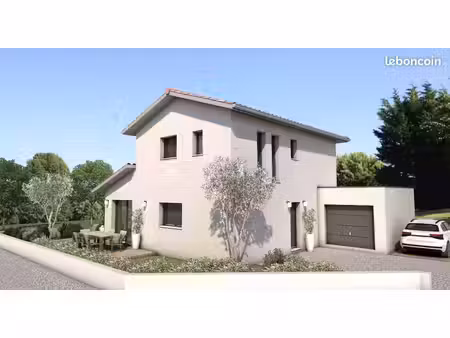 projet de construction d'une maison 112.37 m² avec terrain à biarritz (64)