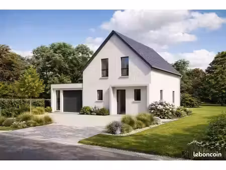projet de construction d'une maison 82 m² avec terrain à osthouse (67)