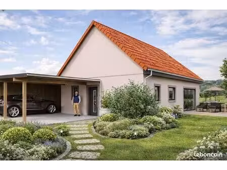 projet de construction d'une maison 79 m² avec terrain à turckheim (68)