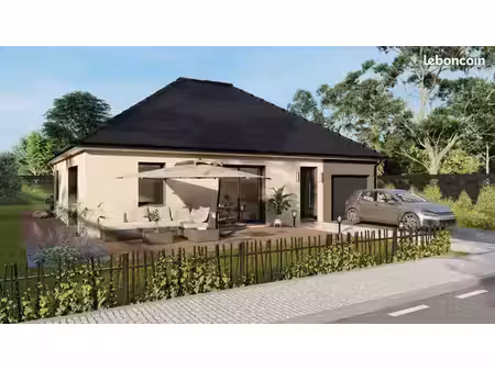 projet de construction d'une maison 81.63 m² avec terrain à spay (72)
